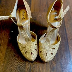 Gold Heels